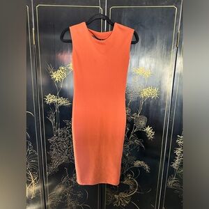 Orange dress